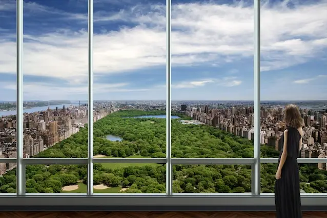 'I don't see any shadows, or poor people, from my 87th floor luxury pied-à-terre."